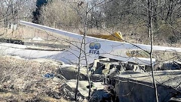 El podio de la final del Mundial 2006 de Alemania, Italia-Francia, est&aacute; abandonado en el Parque Ol&iacute;mpico de Berl&iacute;n.