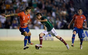 Lo mejor del México vs Chile en imágenes