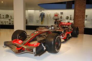 McLaren con el que luchó contra Hamilton en 2007.