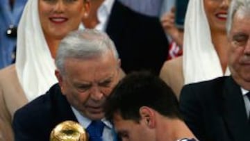 Messi, el Balón de Oro del Mundial.