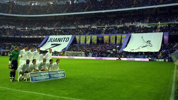 El Bernabéu homenajeó así a Juanito a los diez años de su muerte.