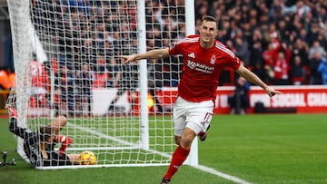 Resumen y goles del Nottingham Forest vs Brighton, jornada 24 de la Premier League 24-25