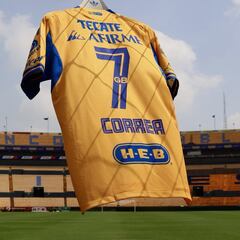 Tigres le regala el ‘7′ a Ángel Correa