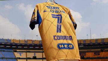 Tigres le regala el ‘7′ a Ángel Correa