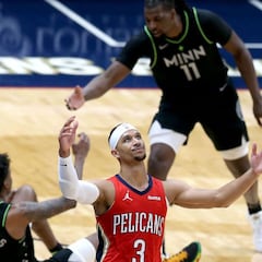 Los Wolves se dan todo un festín ante unos Pelicans inanimados