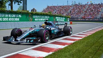 Hamilton domina de principio a fin el GP de Canadá