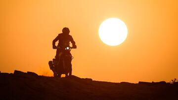 04 Cornejo Florimo Jose Ignacio (chl), Honda, Monster Energy Honda Team 2021, Motul, Moto, Bike, action during the 8th stage of the Dakar 2021 between Sakaka and Neom, in Saudi Arabia on January 11, 2021 - Photo Florent Gooden / DPPI
 AFP7 
 11/01/2021 ONLY FOR USE IN SPAIN