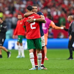 Walid Regragui says “whole world is proud of this Moroccan team” after semi-final defeat to France