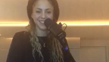 Shakira muestra en Instagram cómo se encuentra su voz tras sus problemas en la cuerdas vocales.