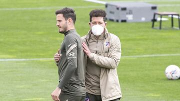 Simeone sigue confiando en Saúl