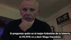 Sufrió la 'Mano de Dios' y aún así dice esto de Maradona: "Lo que hizo por su país..."