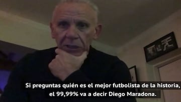 Sufrió la 'Mano de Dios' y aún así dice esto de Maradona: "Lo que hizo por su país..."