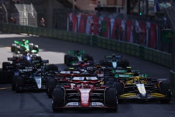 Charles Leclerc (Ferrari) logra la victoria en el GP de Mónaco de F1 2024.