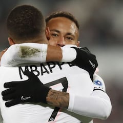 Neymar y Mbappé se reencuentran