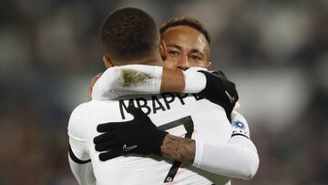 Neymar y Mbappé se reencuentran