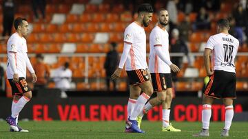 Uno por uno del Valencia: una jornada para olvidar