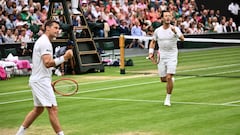 Sigue en vivo y en directo la final de dobles masculino de Wimbledon 2023, que enfrentará a Koolhof/Skupski y Granollers/Zeballos hoy, 15 de julio, en AS.com.