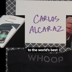 Whoop envía ropa interior inteligente a Alcaraz, Sinner y Sabalenka