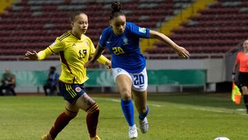 La Selección Colombia perdió 0-1 ante Brasil y quedó eliminada en cuartos de final del Mundial Femenino Sub 20.