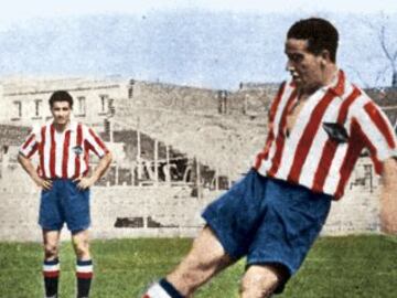 Marcó 30 goles en la temporada 1940-1941. Se convirtió en el primer jugador del Atlético de Madrid es conseguir ser pichichi de la Liga española.