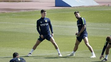 26/04/18 ENTRENAMIENTO DEL MALAGA 
 JUANPI 
 SAMU