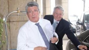 <b>ESPERANZA. </b>Cerezo se muestra optimista ante la visita del Barça.