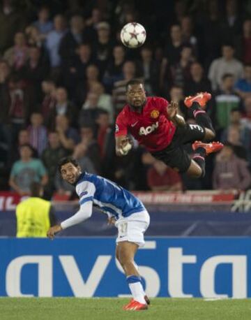 El partido Real Sociedad-Manchester United en imágenes