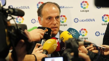 Javier Tebas: "No creo que Leo Messi sea un delincuente"