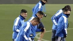 Siovas, El Zhar y Eraso ya están listos para enfrentarse al Sevilla