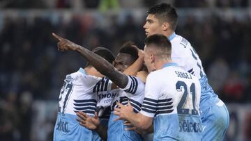 Caicedo celebra el gol contra el Empoli.