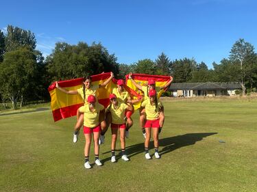 El golf femenino español conquista Europa