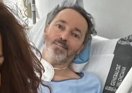 Patricia Pérez hace saltar todas las alarmas con una imagen de Luis Canut desde el hospital: “Un gran susto”