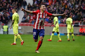 Correa celebra el 1-0.