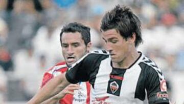 <b>SALIDA. </b>El 'xiquet' de Canals puede convertirse mañana mismo en jugador del Sevilla.