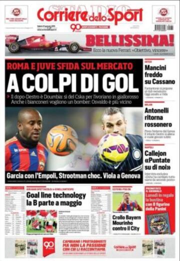 Portadas de la prensa deportiva