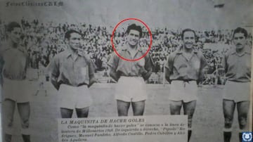 El argentino Alfredo Castillo hizo parte de la época de Aldredo Di Stefano y estuvo en el club entre 1948 y 1957, en total marcó 134.