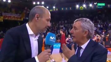 Saltaron chispas: Pesic pagó la derrota con Lucio Angulo y se encaró con él