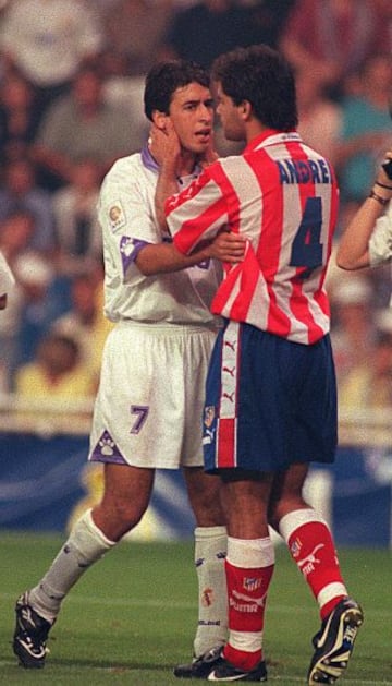 Temporada 97/98. Atlético de Madrid-Real Madrid.