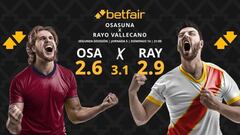 Osasuna vs. Rayo Vallecano: horario, dónde ver, pronósticos y clasificación