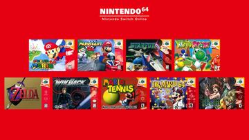 Los juegos de Nintendo 64 podrán configurarse a 60Hz en Nintendo Switch Online