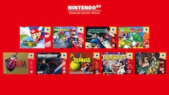Los juegos de Nintendo 64 podrán configurarse a 60Hz en Nintendo Switch Online