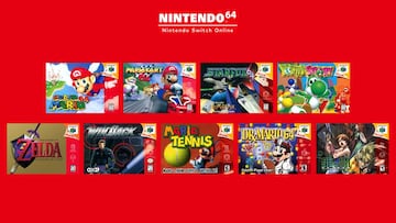 Los juegos de Nintendo 64 podrán configurarse a 60Hz en Nintendo Switch Online