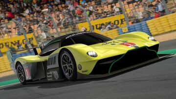 Una representación del Aston Martin Hypercar.