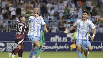 Málaga 2 – Albacete 1: resumen, goles y resultado del partido de LaLiga Hypermotion