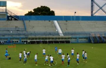 Colombia tuvo el domingo su segunda práctica en Manaos.