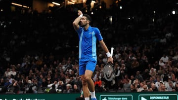 Novak Djokovic gana el Masters 1.000 de París