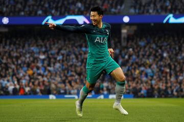1-2. Heung-Min Son celebr¨® el segundo gol.