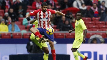 06/01/18 PARTIDO PRIMERA DIVISION 
 ATLETICO DE MADRID  -  GETAFE 
 DIEGO COSTA 