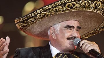 Hijo de Vicente Fernández desmiente la muerte cerebral