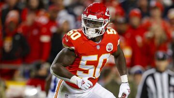 Willie Gay Jr. disputó el 57 por ciento de los snaps defensivos en 2021 y acumuló 48 tacleadas, cuatro pases desviados y dos intercepciones.